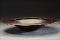 Hammered Rimmed Bowl: 4H x 24 Diameter; Copper, Paint